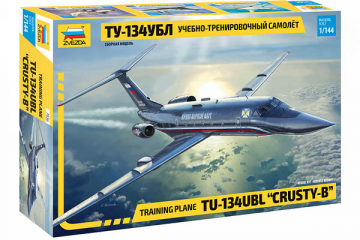 Самолет Ту-134УБЛ (1/144)