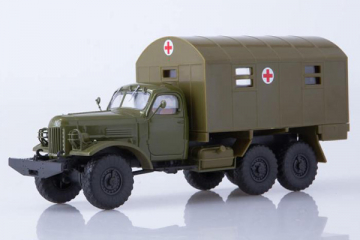 ЗИЛ-157К КУНГ-1М, хаки (1/43)