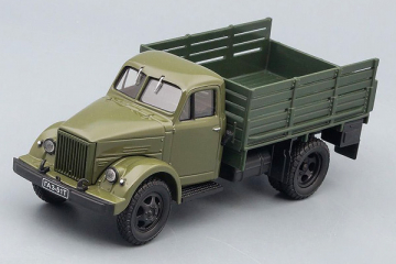 Горький-51Т бортовой, зеленый (полный привод) (1/43)