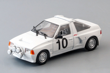 Москвич-141КР спорт №10, белый (1/43)