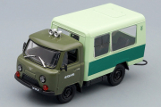 УАЗ-3303 (Т12.02) 'Кубанец' Автоклуб, зеленый (1/43)