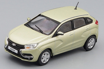 Lada X-Ray, светло-зеленый (1/43)